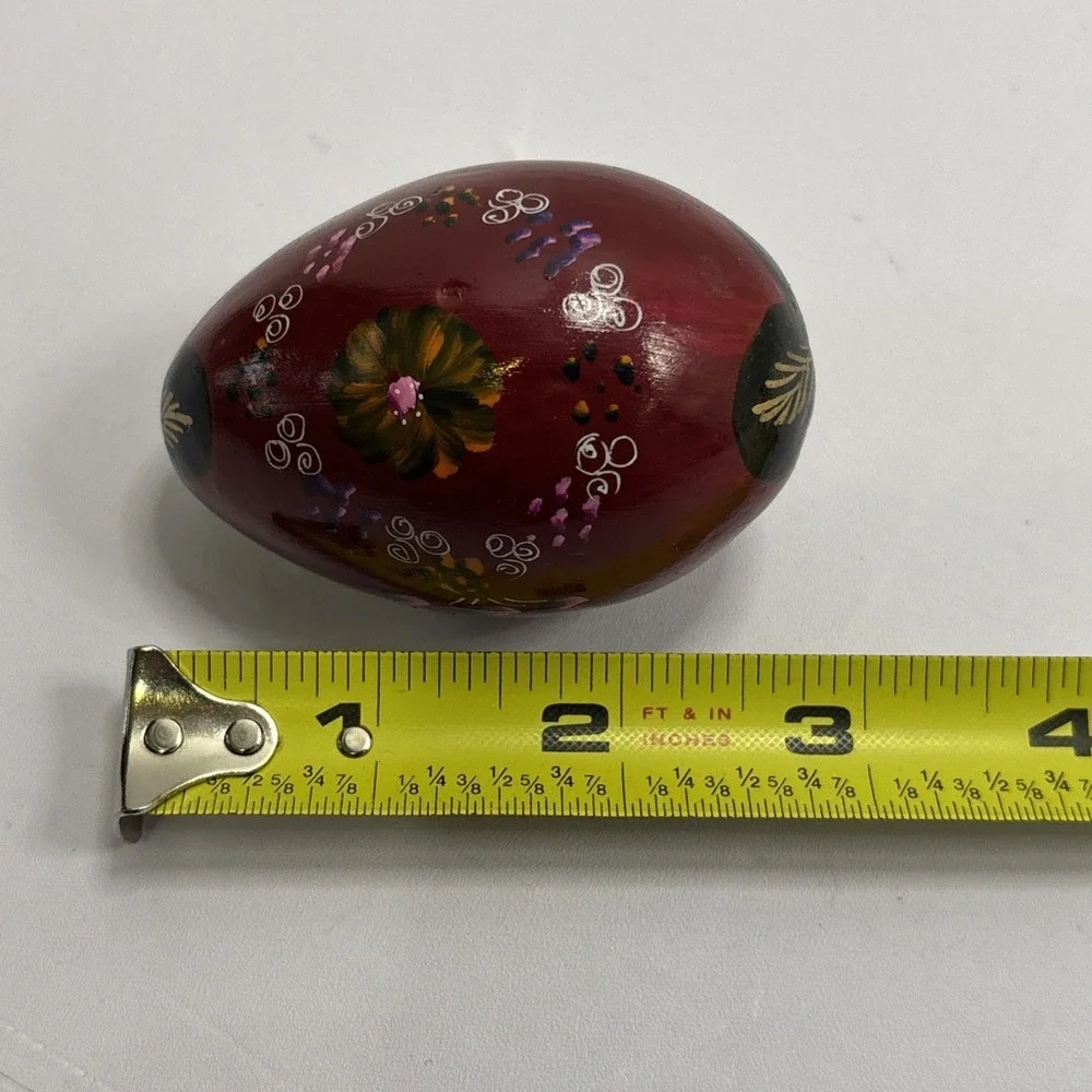 Handpainted Polish‎ Egg Easter Decor Home Decor 3 In.